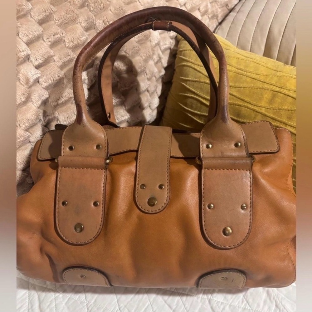 Tan Leather Women's Bag - Picture 2 of 8